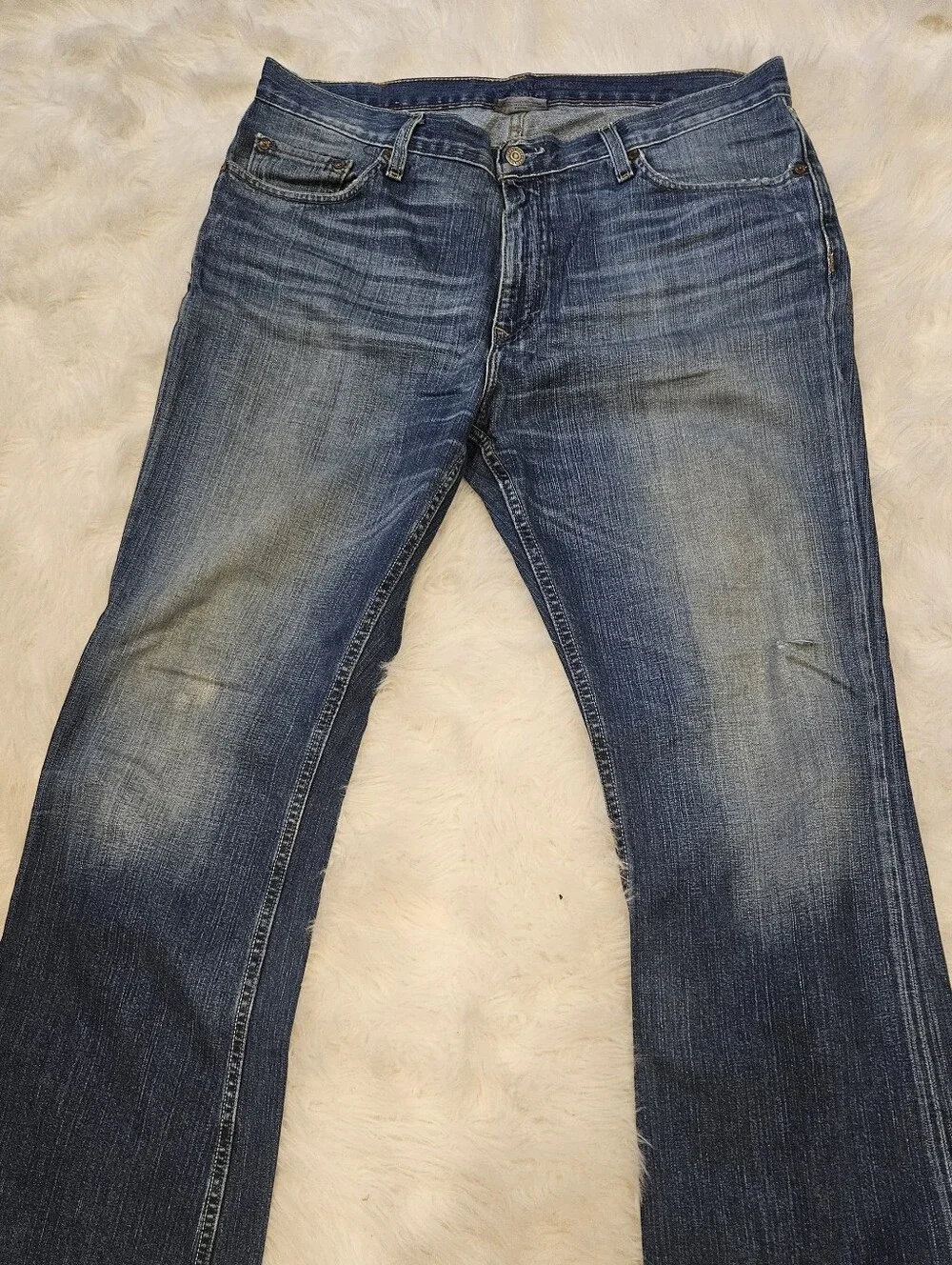 Banana Republic Men's Indigo Bootcut Jeans